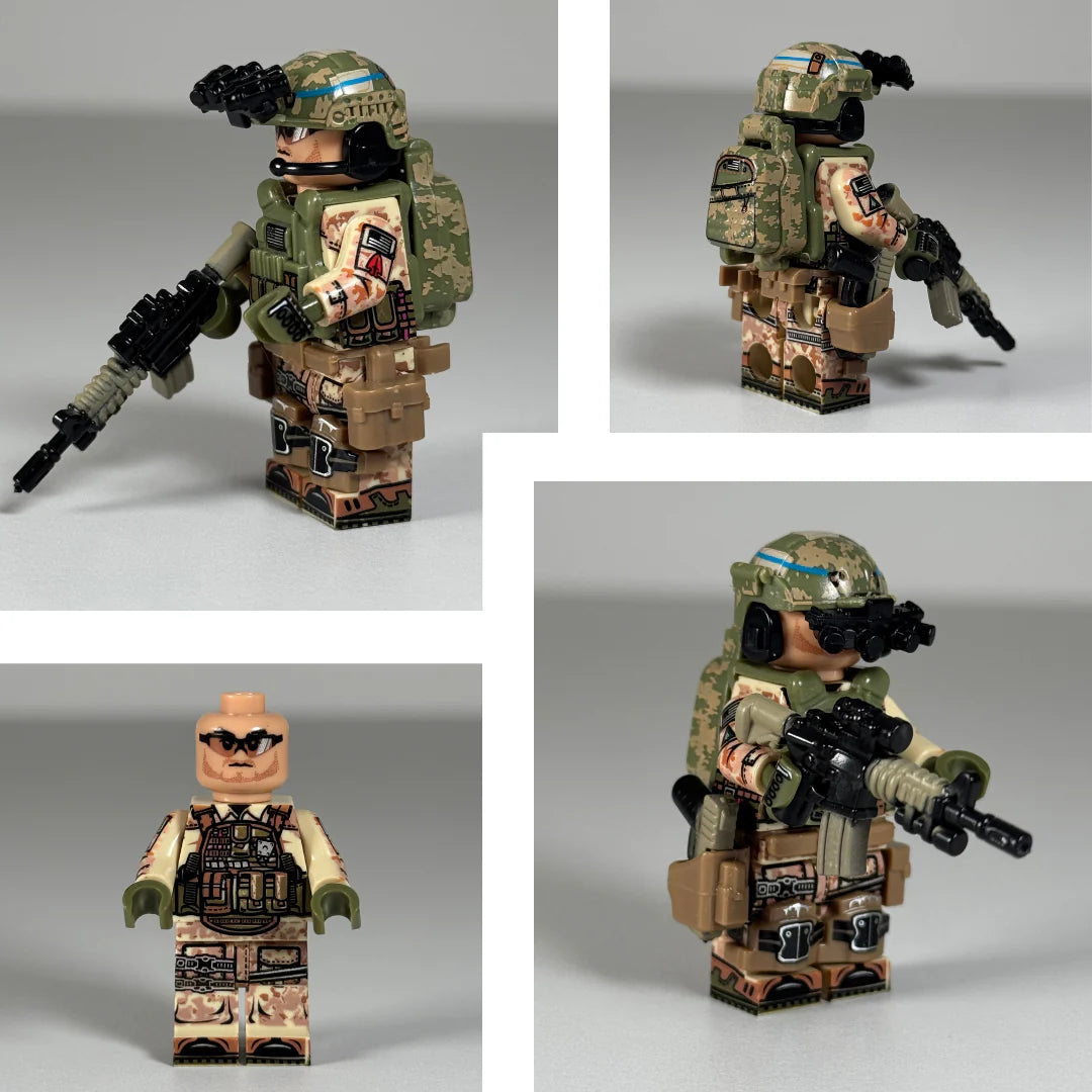 Custom Made Military Minifigure Collection | 1PCS