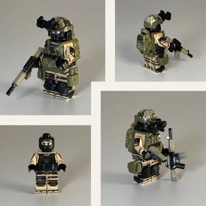 Custom Made Military Minifigure Collection | 1PCS