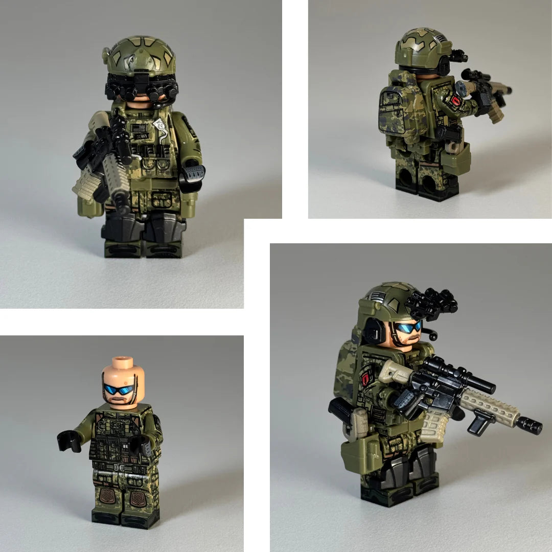 Custom Made Military Minifigure Collection | 1PCS