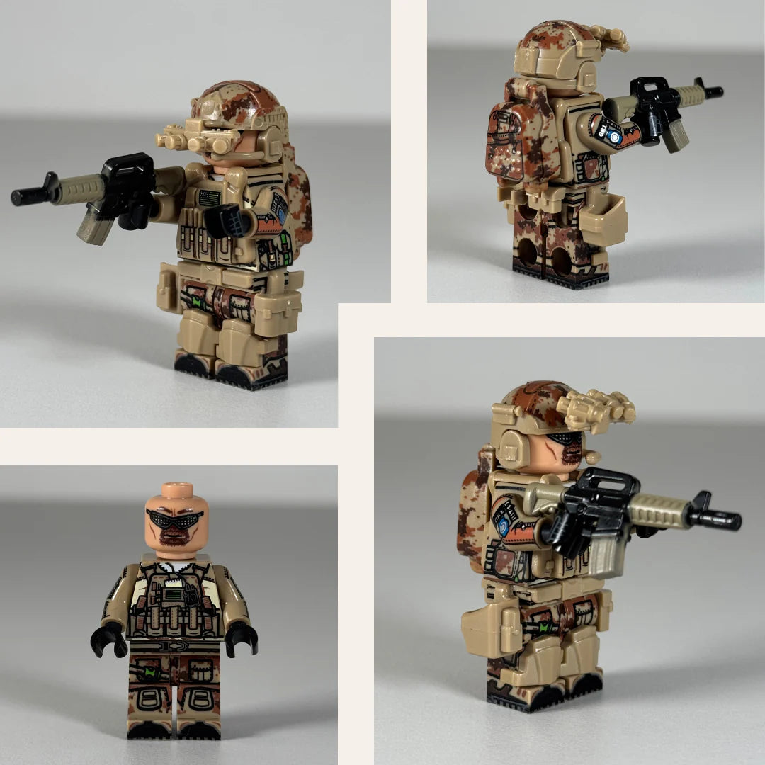 Custom Made Military Minifigure Collection | 1PCS